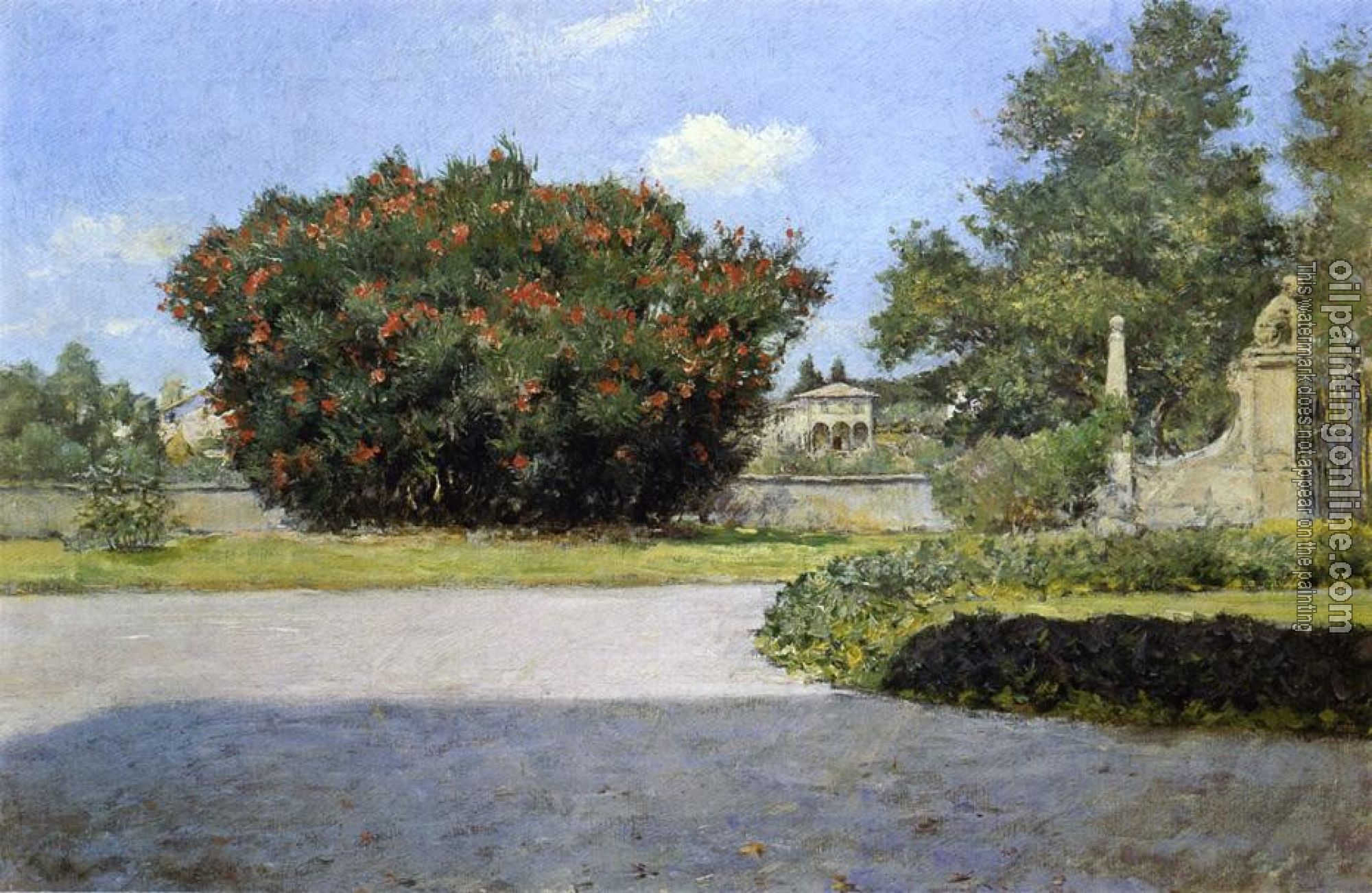 Chase, William Merritt - The Big Oleander